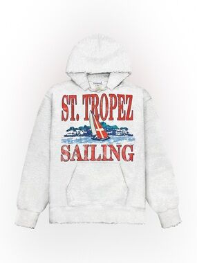 Firstport St Tropez Distressed Hoodie